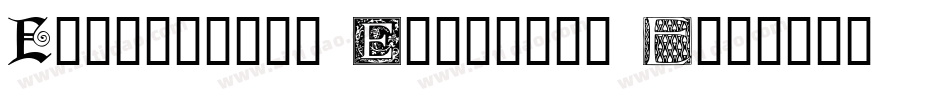 Ornamental Initials V字体转换